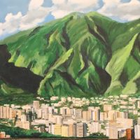 El Ávila. Caracas. 120 x 40 cm. 2019